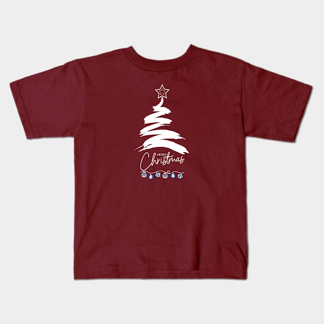 Merry Christmas Kids T-Shirt by APPARELAURA